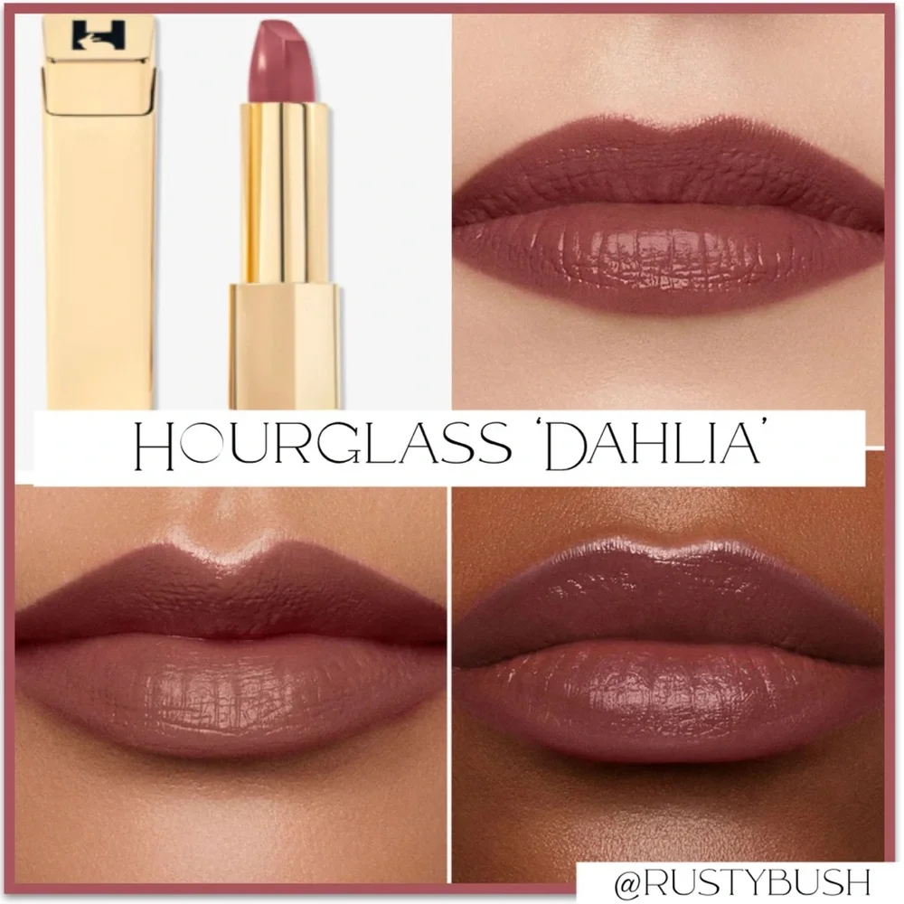 Hourglass 'Dahlia' Unlocked Satin Crème Lipstick
